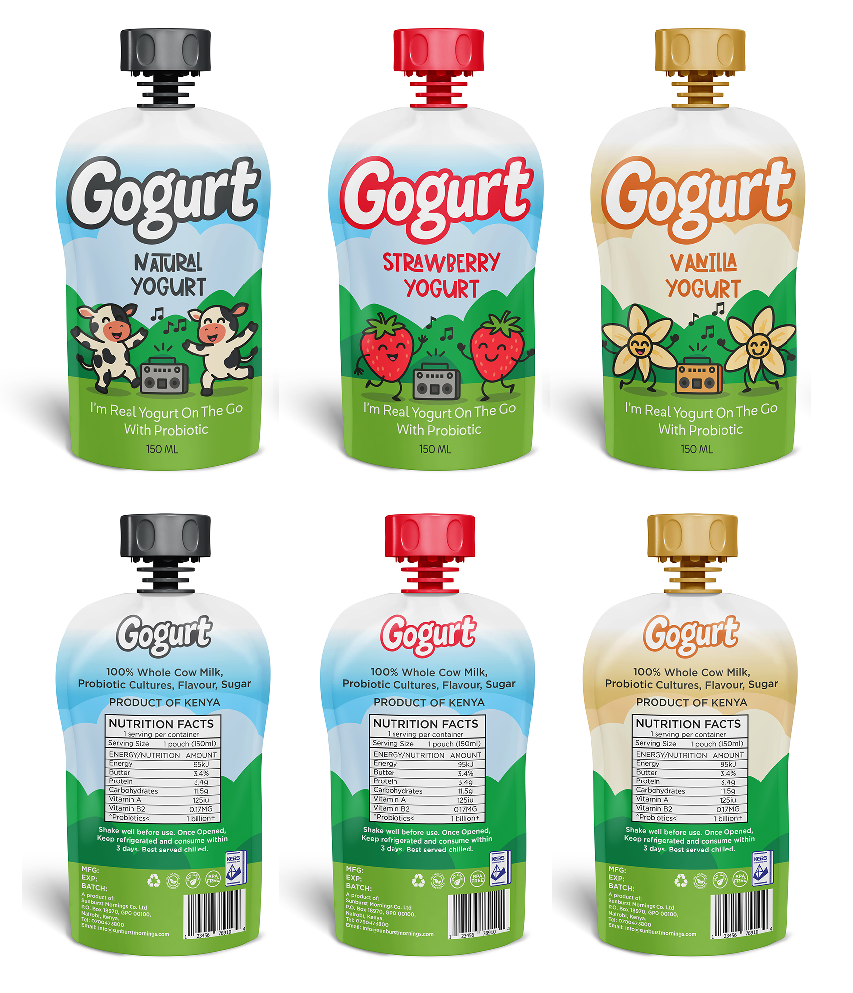 Packaging Design by Sergio Coelho for Sunburst Mornings Co. Ltd | Design #36565402