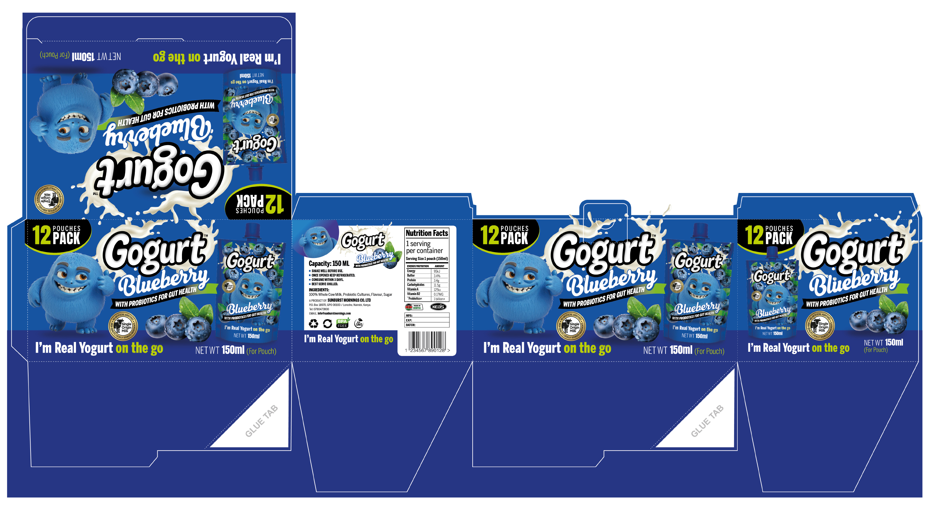 Diseño de Empaque por Jose Lopez ( Verified Pro Designer ) para Sunburst Mornings Co. Ltd | Diseño #36619689