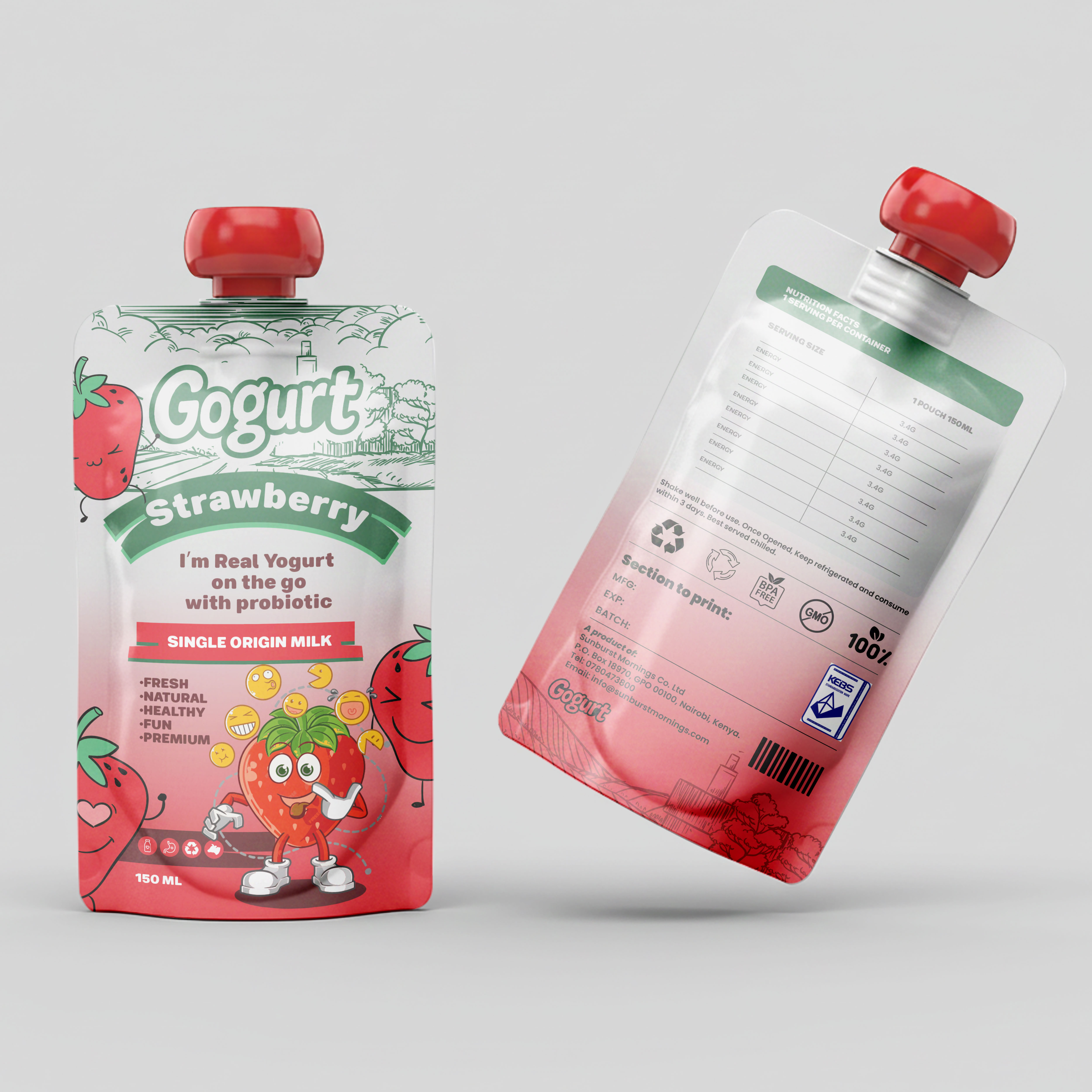 Verpackungs-Design von DESIGN SOLUTIONS 007 für Sunburst Mornings Co. Ltd | Design #36549808