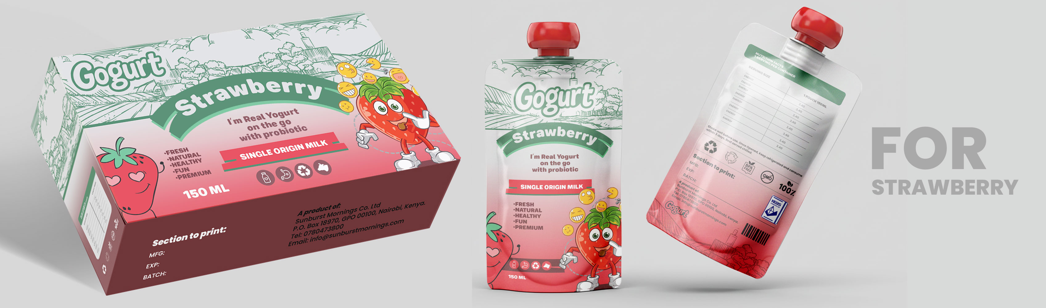 Packaging Design by DESIGN SOLUTIONS 007 for Sunburst Mornings Co. Ltd | Design #36551057