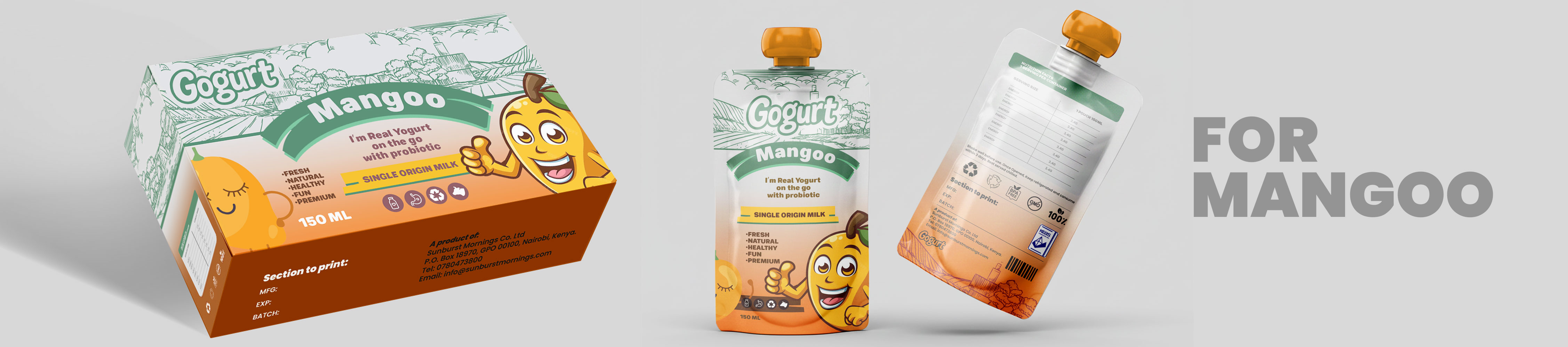 Packaging Design by DESIGN SOLUTIONS 007 for Sunburst Mornings Co. Ltd | Design #36551394