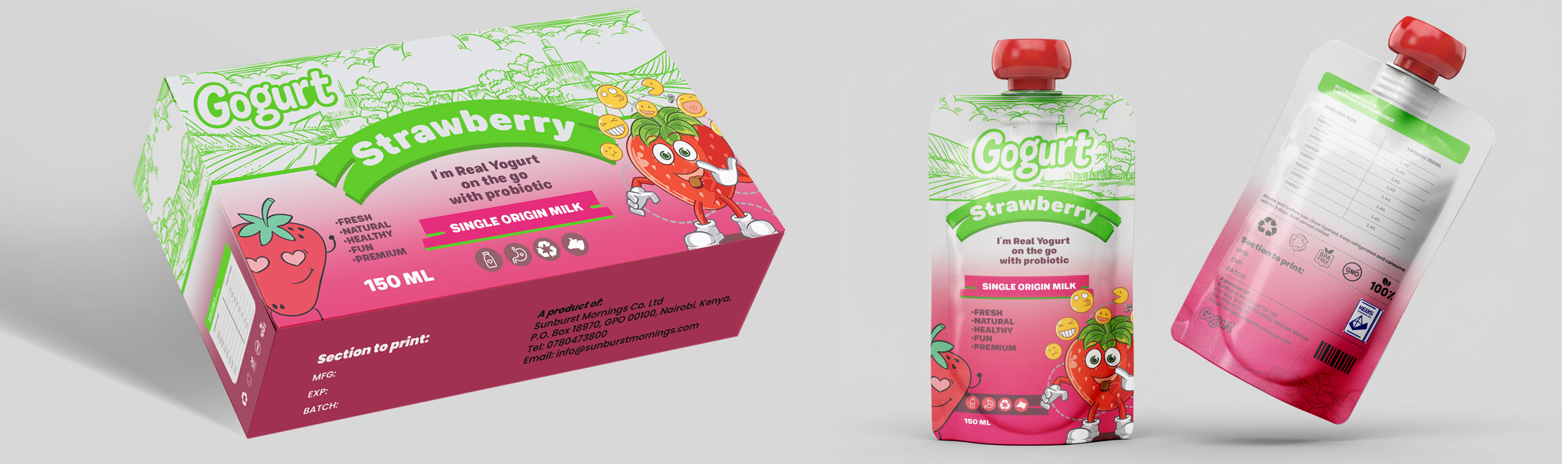 Packaging Design by DESIGN SOLUTIONS 007 for Sunburst Mornings Co. Ltd | Design #36569371