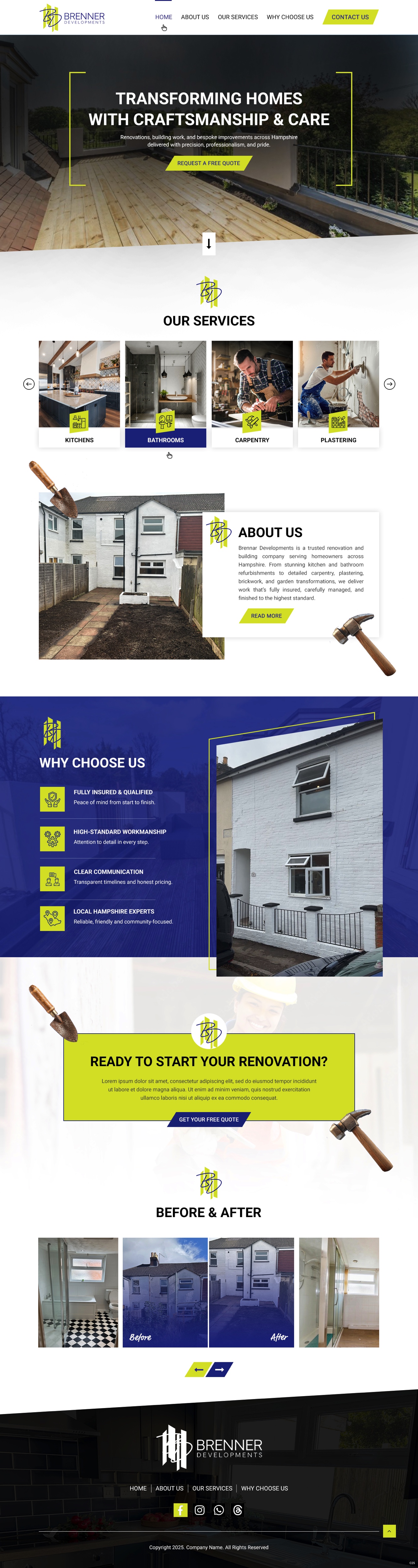 Web Design by pb for this project | Design #36507459