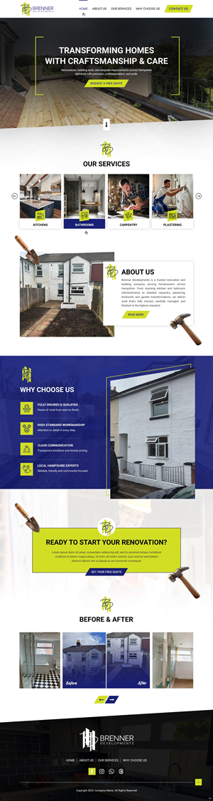 Web Design par pb pour ce projet | Design : #36507459