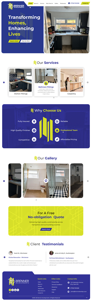 Web Design par pb pour ce projet | Design : #36507463