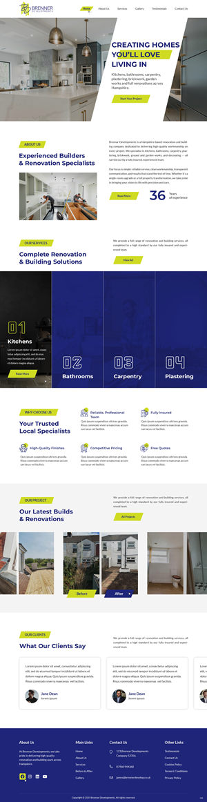 Web Design par pb pour ce projet | Design : #36507466