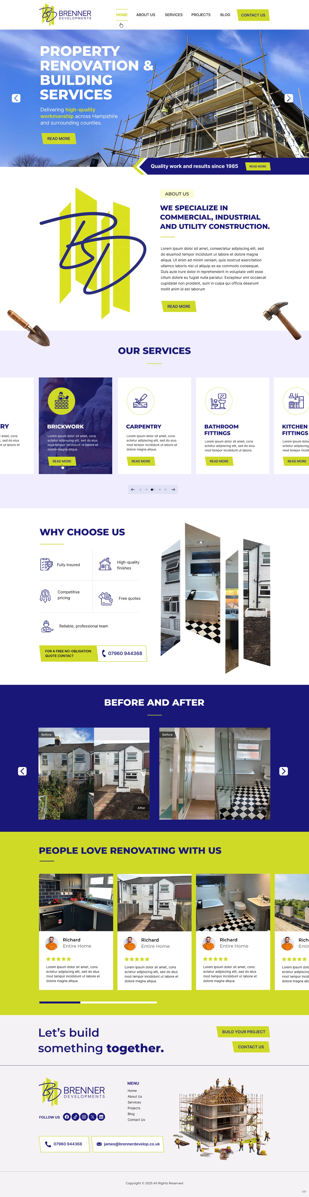 Web Design by pb for this project | Design #36507470
