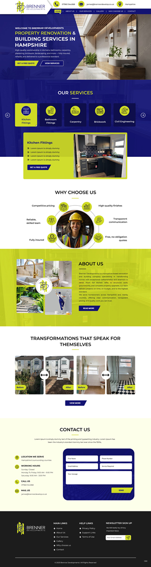 Web Design par pb pour ce projet | Design : #36513783