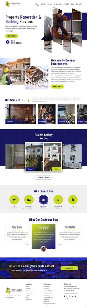 Web Design par pb pour ce projet | Design : #36513786