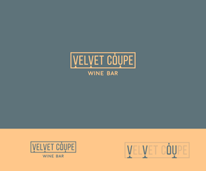 Logo Design by SRJ for Velvet Coupe Wine Bar | Design: #36507258