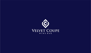 Logo Design by big daddy bojat for Velvet Coupe Wine Bar | Design: #36540854