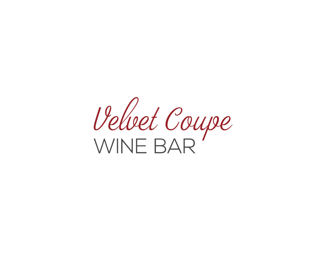 Logo Design by bak for Velvet Coupe Wine Bar | Design #36509732