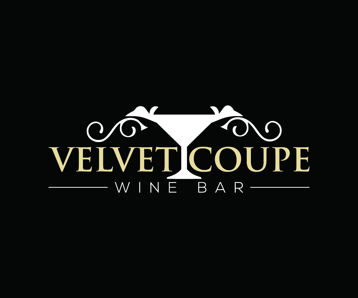 Diseño de Logo por m@h!r para Velvet Coupe Wine Bar | Diseño #36546935