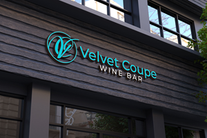 Diseño de Logo por Kavth para Velvet Coupe Wine Bar | Diseño: #36528901