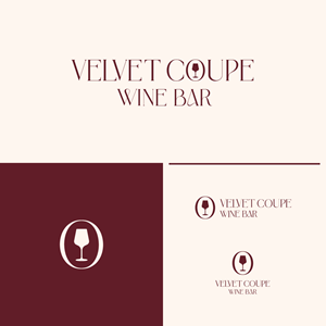 Logo-Design von cherryfine für Velvet Coupe Wine Bar | Design: #36505552