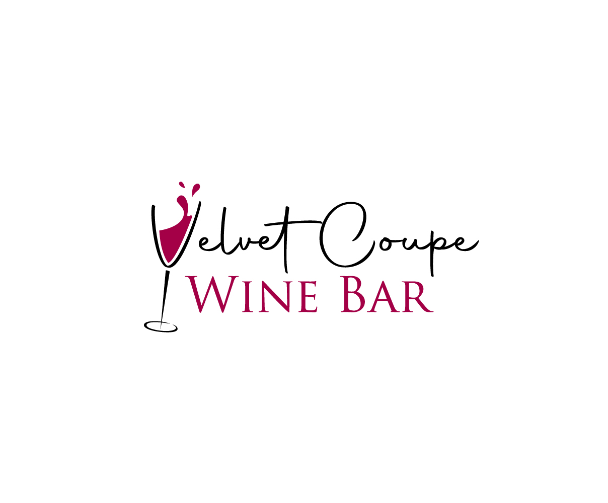Logo Design by LogoPoko for Velvet Coupe Wine Bar | Design #36504286