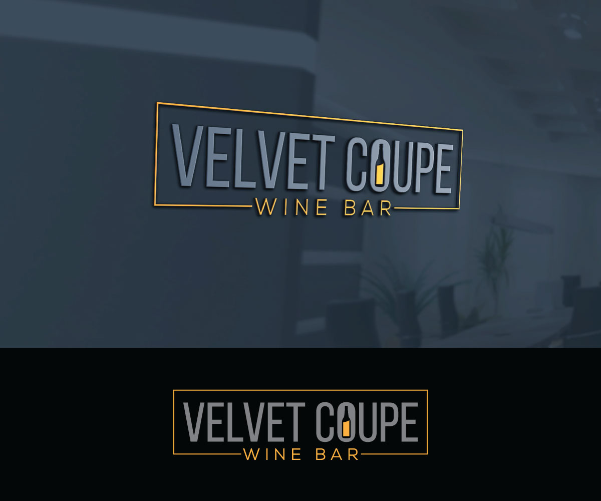 Logo-Design von Srk pix!14 für Velvet Coupe Wine Bar | Design #36504087