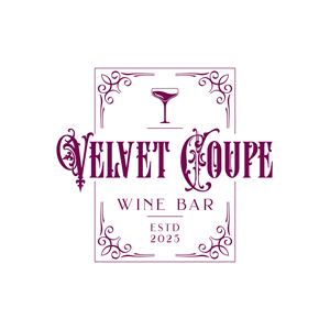 Diseño de Logo por Harold C para Velvet Coupe Wine Bar | Diseño: #36535526
