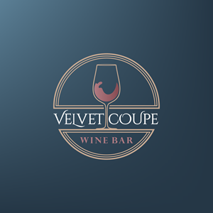 Logo-Design von Ambarabby Design für Velvet Coupe Wine Bar | Design: #36558267