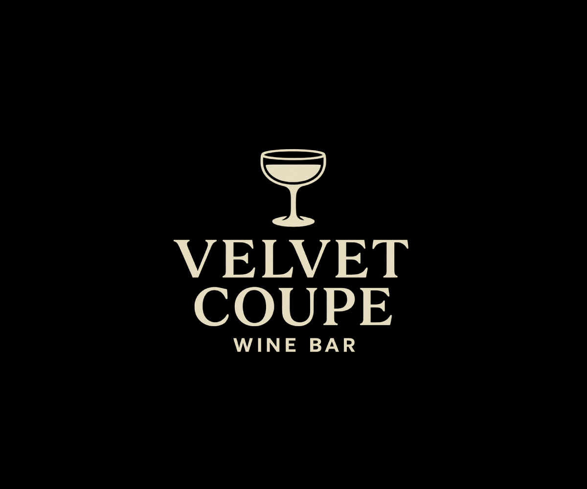 Logo Design by MHdesignM for Velvet Coupe Wine Bar | Design #36536827