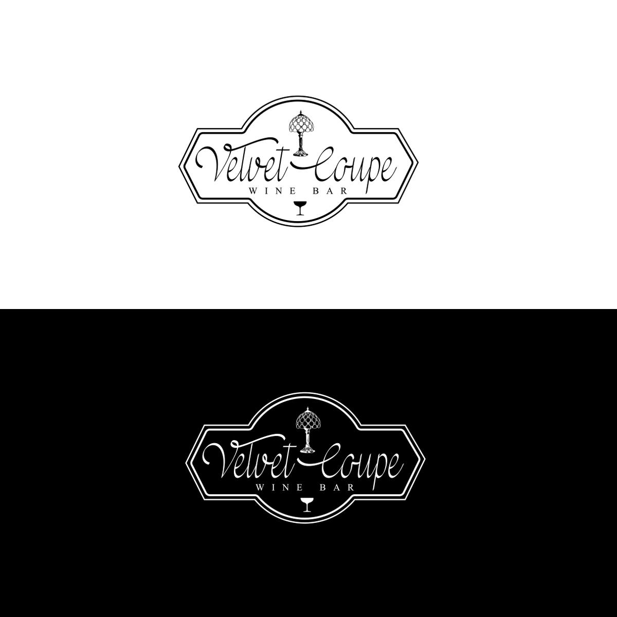 Logo Design by DesignSNW for Velvet Coupe Wine Bar | Design #36521475
