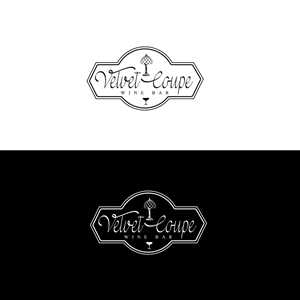 Logo Design by DesignSNW for Velvet Coupe Wine Bar | Design: #36521475