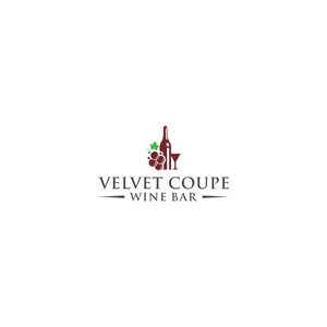 Diseño de Logo por Kaze56 para Velvet Coupe Wine Bar | Diseño: #36512282
