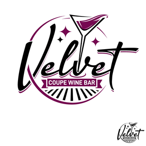 Diseño de Logo por Suvendu.S para Velvet Coupe Wine Bar | Diseño: #36538054