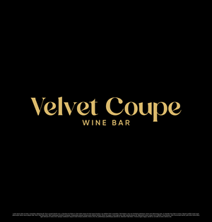 Logo Design by saesean for Velvet Coupe Wine Bar | Design: #36512208