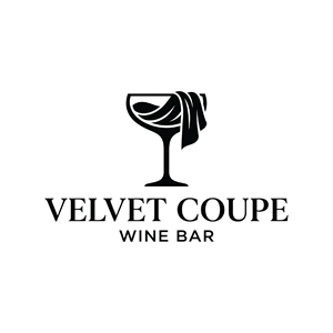 Logo Design by Ar_nisam_usman for Velvet Coupe Wine Bar | Design: #36507688