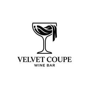 Logo Design by Ar_nisam_usman for Velvet Coupe Wine Bar | Design: #36507689