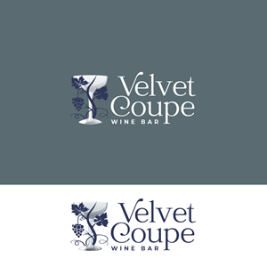 Logo-Design von circledsg für Velvet Coupe Wine Bar | Design: #36503426