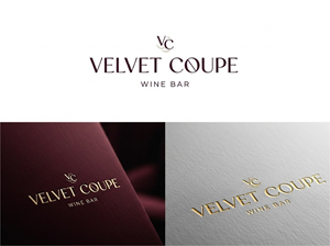 Diseño de Logo por Jaye95 para Velvet Coupe Wine Bar | Diseño: #36566751