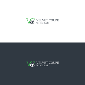 Logo Design by marselino ™ for Velvet Coupe Wine Bar | Design: #36512538