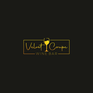 Logo Design by marselino ™ for Velvet Coupe Wine Bar | Design: #36515871