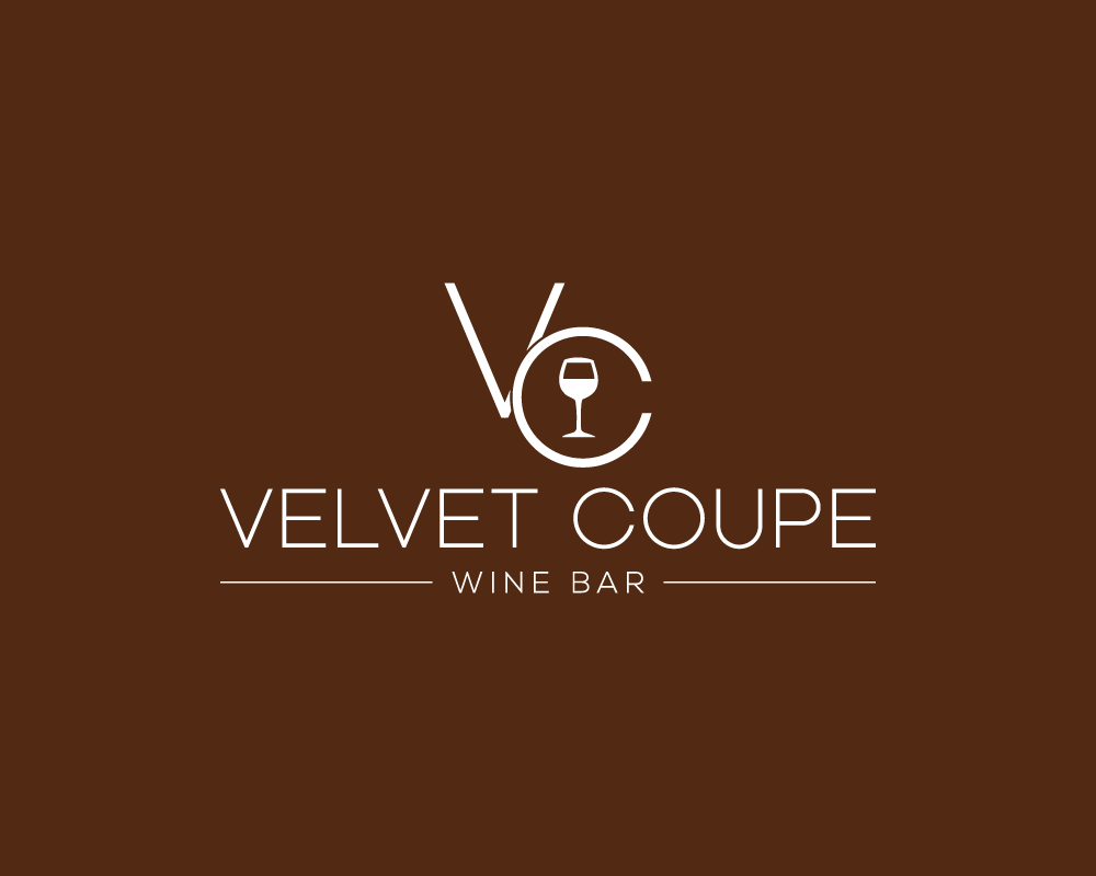 Logo Design by luxydesign for Velvet Coupe Wine Bar | Design #36567028