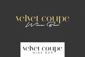 Logo-Design von Roxy Art für Velvet Coupe Wine Bar | Design: #36503327