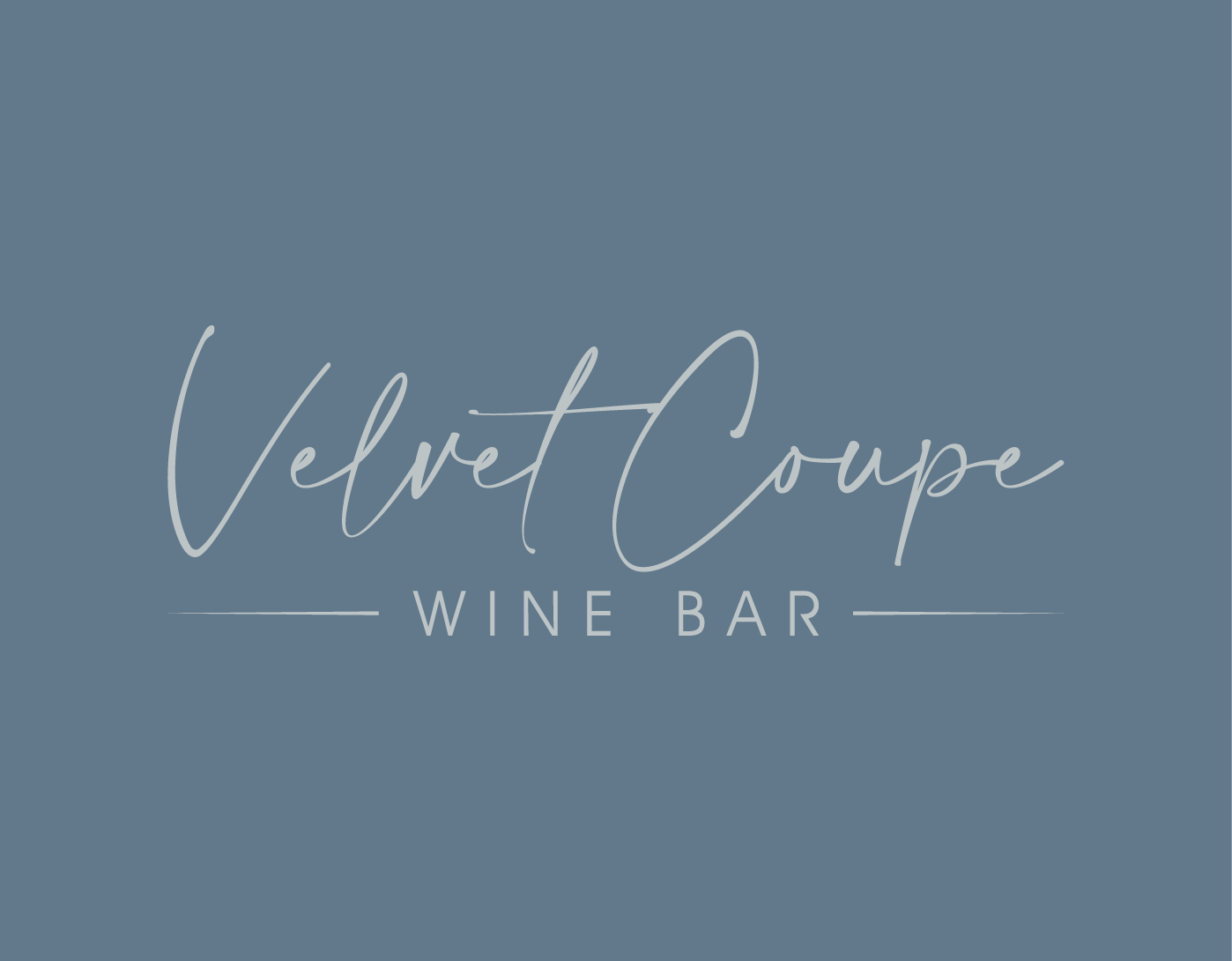 Logo Design by Zbiz for Velvet Coupe Wine Bar | Design #36523798