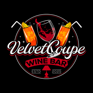 Logo Design by Krold IT Solutions for Velvet Coupe Wine Bar | Design: #36505309