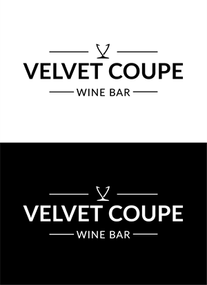 Diseño de Logo por designs by Dylan para Velvet Coupe Wine Bar | Diseño: #36540182