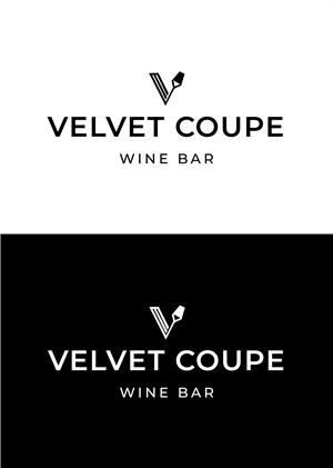 Diseño de Logo por designs by Dylan para Velvet Coupe Wine Bar | Diseño: #36540184