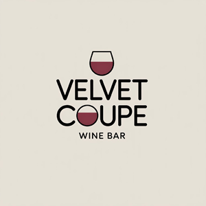 Logo Design by LPMG for Velvet Coupe Wine Bar | Design: #36564163
