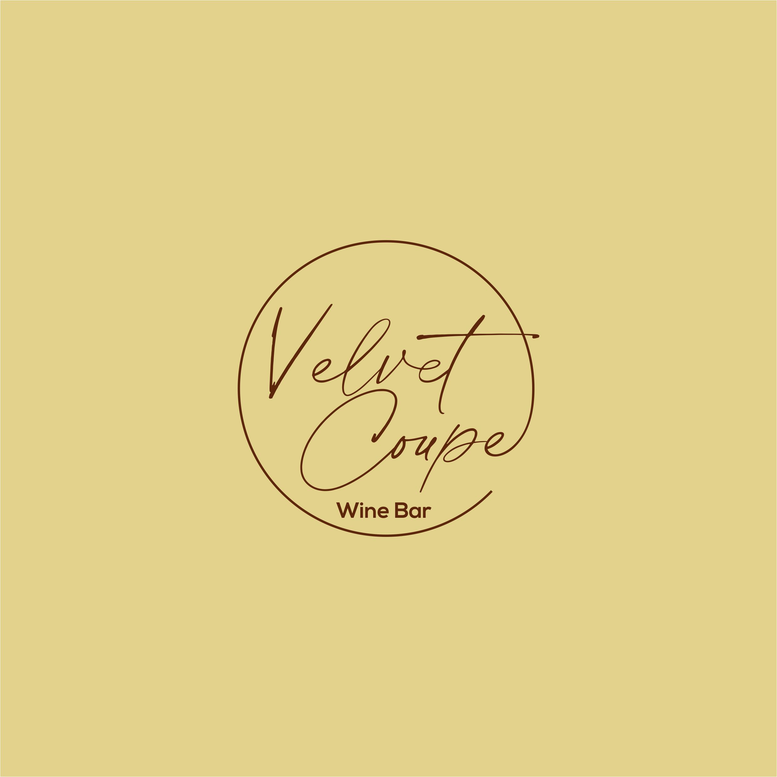Logo Design by Jeferson HP for Velvet Coupe Wine Bar | Design #36505777