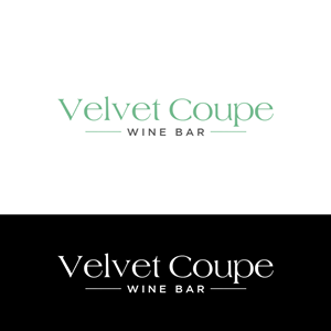 Logo Design by Noor Ezz for Velvet Coupe Wine Bar | Design: #36540955