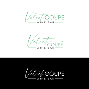 Logo Design by Noor Ezz for Velvet Coupe Wine Bar | Design: #36540957