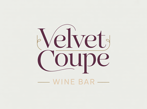 Diseño de Logo por Shasa_Dara02 para Velvet Coupe Wine Bar | Diseño: #36540972