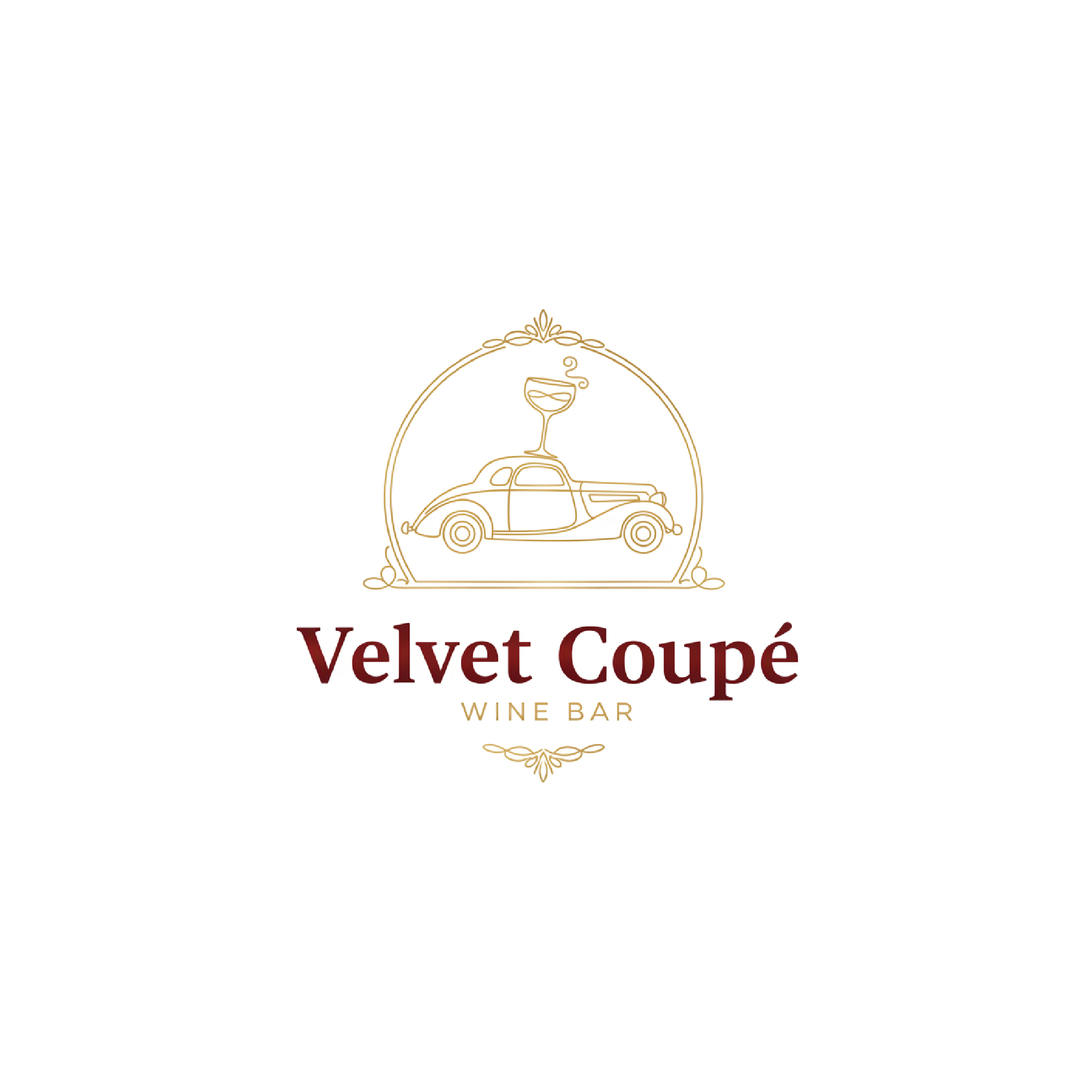 Logo Design by Logodesigns006 for Velvet Coupe Wine Bar | Design #36560943