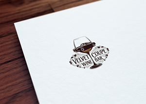 Logo Design by GraphiqueLab for Velvet Coupe Wine Bar | Design: #36513383