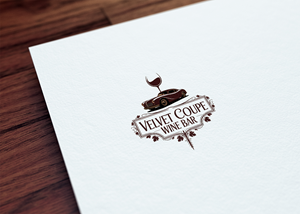 Logo Design by GraphiqueLab for Velvet Coupe Wine Bar | Design: #36513390