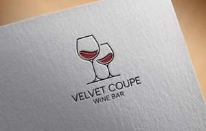 Logo-Design von PD_Designs für Velvet Coupe Wine Bar | Design: #36503794